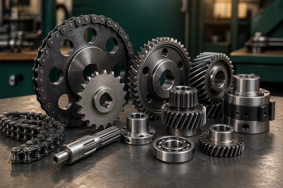 Chain wheel and gear engineering parts